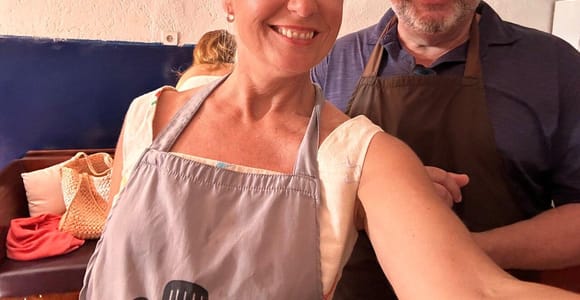 Santorini Family Farm Food & Wine Tour with Cooking Class