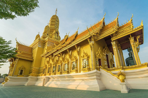 Bangkok Erawan Museum, Ancient City & Bang Pu Private Trip Ancient City & Erawan Museum｜Buffet Lunch｜Private Car Tour