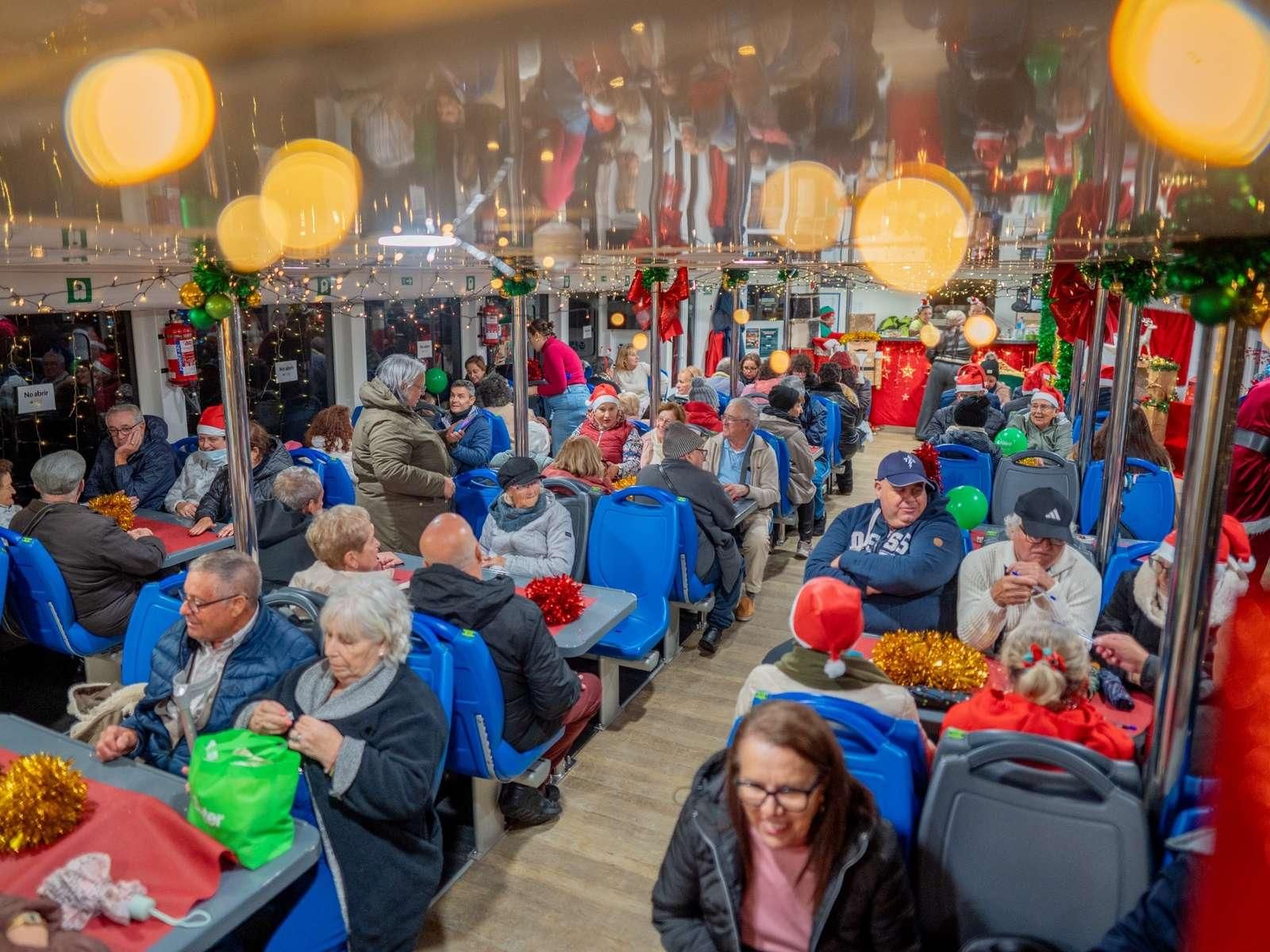 Solidaritätsboot von Vigo zu Weihnachten