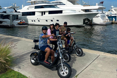 Naples Florida: Downtown Electric Moped Tour - Fun For All
