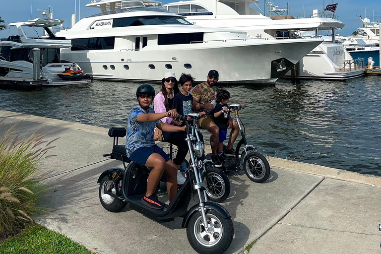 Naples Florida: Downtown Electric Moped Tour - Fun For All