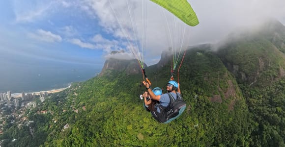 Río de Janeiro: vuelos en parapente tándem sobre Río