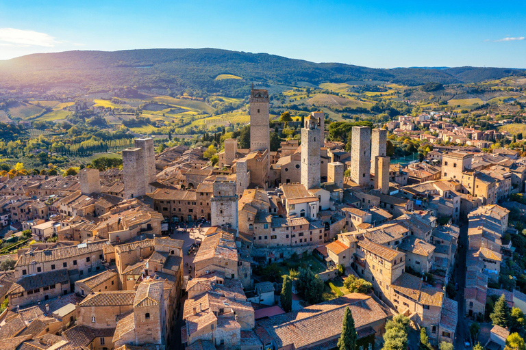 Siena & San Gimignano: Wine & Culinary Tasting from Florence Siena & San Gimignano:Tuscan Lunch, Wine Tasting + Cathedral