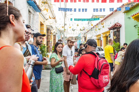 Kompleksowa wycieczka po mieście Cartagena i dzielnicy GetsemaniEnglish Walled City &amp; Getsemani District Tour (weekendy)