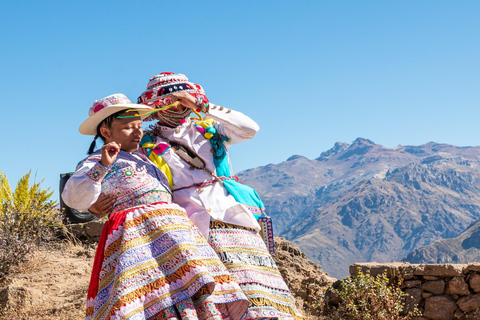 Arequipa: tour classico di 2 giorni del Canyon del Colca2 giorni di Colca Canyon classico con trasferimento a Puno