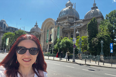 Visite de Bucarest en voiture1 h de visite de la ville