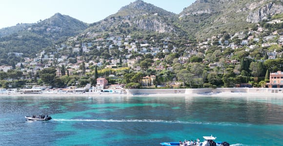 Nice: Mala Caves, Villefranche & Snorkeling Boat Tour