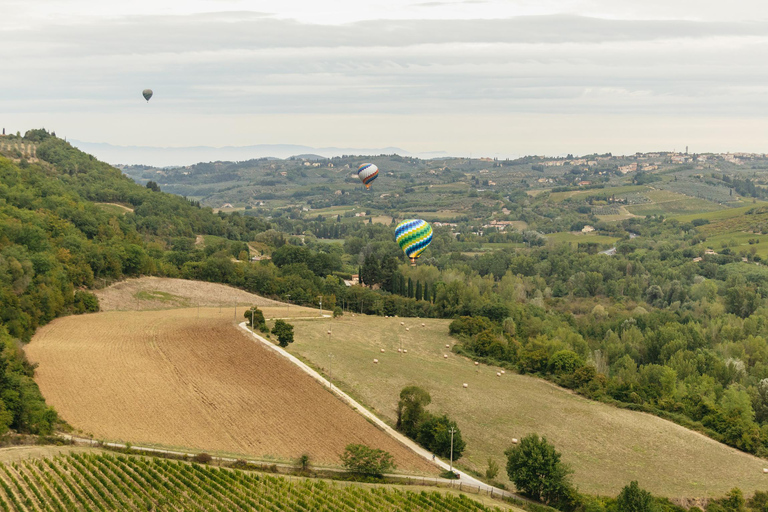 Balloon Flight Over Tuscany: Florence Standard Balloon Tour over Tuscany