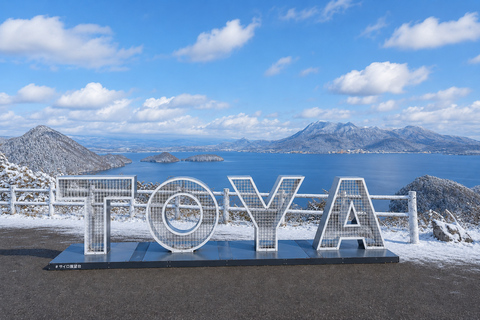 Sapporo: Snowmobile, Lake Toya, Shikotsu & Mt. Moiwa Tour