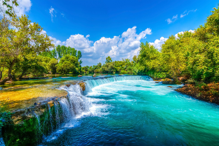 City of Side: Cruise with Manavgat Waterfall & Bazaar Visit