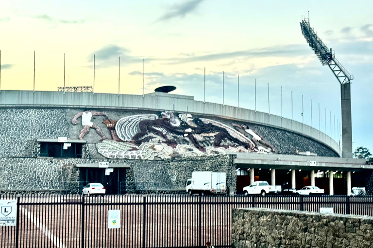 Mexico City Soccer Stadium Sightseeing & Street Food Tour