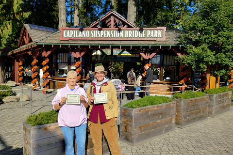 4Tour:Capilano Suspension Br/CAR/Small GROUP+Lake+Dam+Hacher