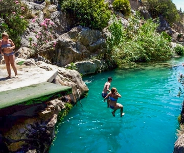 From Albir or Benidorm: Algar Waterfalls Day Trip
