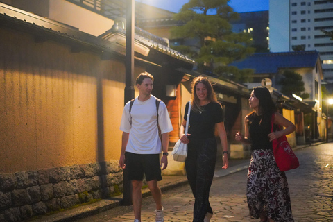 Tour noturno de Kanazawa