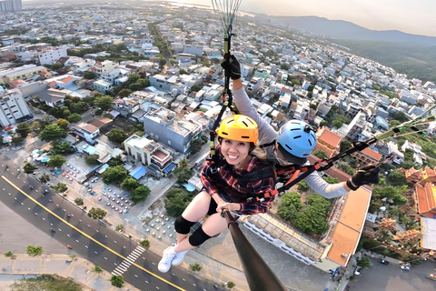 Da Nang Private paragliding experience on Monkey Mountain Da Nang Paragliding On Son Tra Mountain aka Monkey Mt