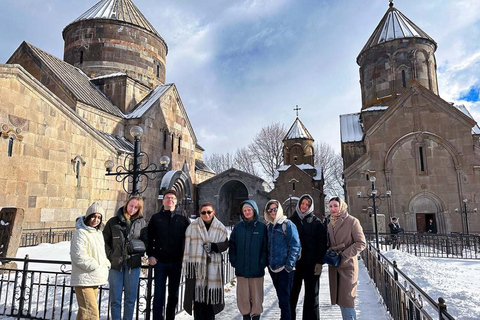 Depuis Erevan : Excursion d&#039;une journée à Tsaghkadzor, Geghard et Garni