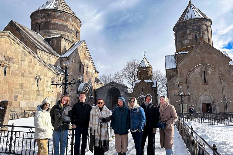 Från Jerevan: Dagsutflykt till Tsaghkadzor, Geghard och Garni