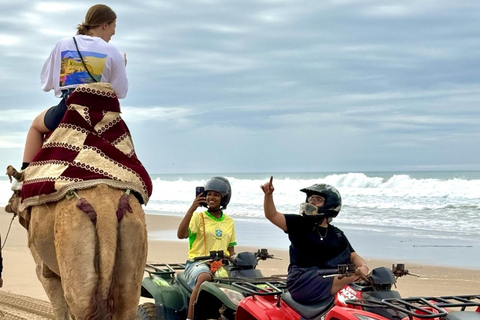 Agadir: Quad Bike and Camel Ride Desert & Beach Tour