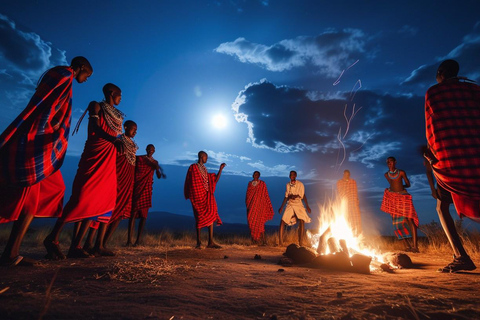 Safari privé de luxe de 2 jours au Ngorongoro depuis Zanzibar