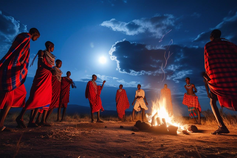 Safari privé de luxe de 2 jours au Ngorongoro depuis Zanzibar