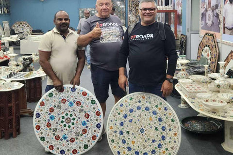 Agra Handicraft & Marble Inlay Shopping Tour Agra Handicraft Shopping Tour w/ Marble Inlay Demonstration