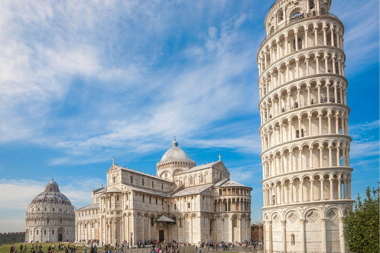 Geplande toegang tot de scheve toren van Pisa en de kathedraal met audio