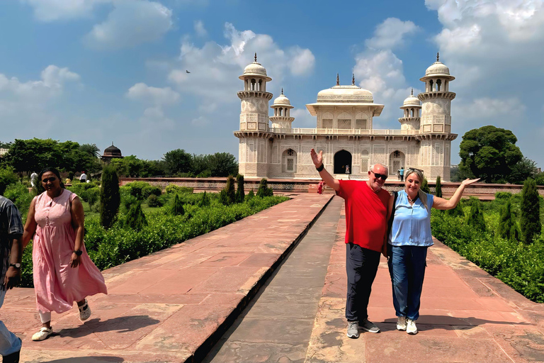 From Delhi: Private Taj Mahal & Agra Day Tour with 5* Meal Private Tour From Delhi - Car, Guide, Tickets & 5-Star Meal