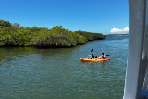 Galápagos: Sightseeing Tour to Tortuga Bay with Crystal-Clear Waters and Kayak