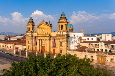 Visita Panorâmica da Cidade da Guatemala + Visita ao Mercado Central