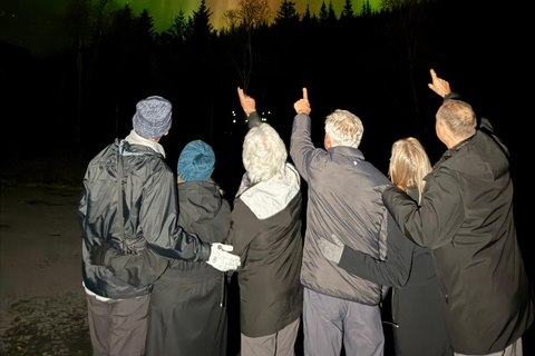 Tromsø: Private Northern Lights Chase by Mercedes V-class Tromsø: Express Private Northern Lights Chase