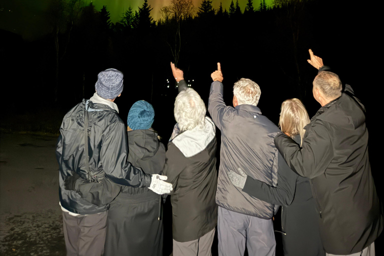 Tromsø: Private Northern Lights Chase by Mercedes V-class Tromsø: Express Private Northern Lights Chase