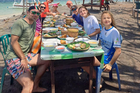 Schnorcheln auf Gili Nanggu, Tangkong, Sudak und Kedis