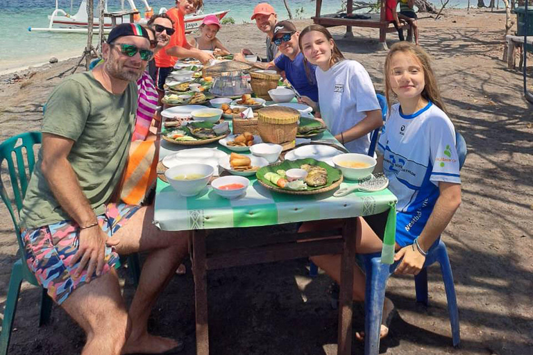 Schnorcheln auf Gili Nanggu, Tangkong, Sudak und Kedis