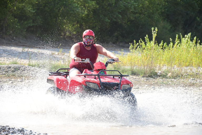 Side: Jeep Safari, Quad Ride, & Green Lake Boat Tour