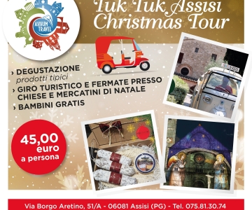 Assisi: Ape Calessino Panoramic Vintage Tour