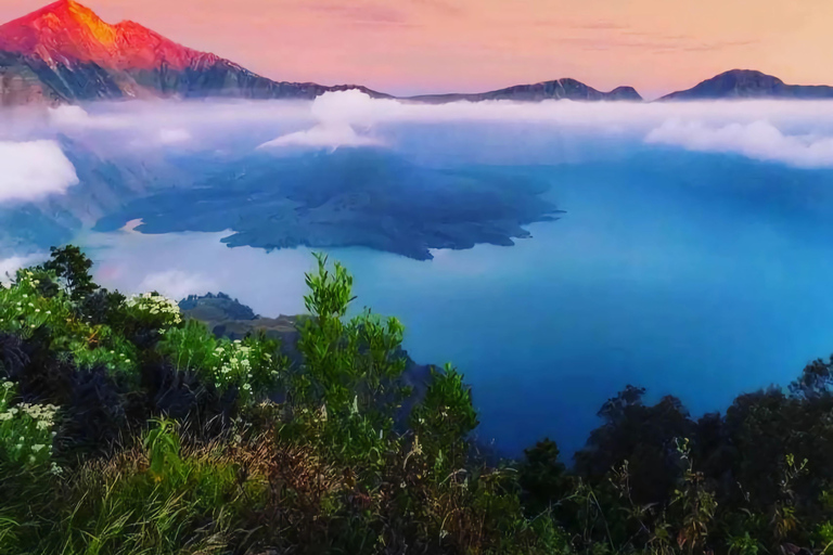 mount rinjani 2 dagar 1 natt senaru krater gå med i grupp