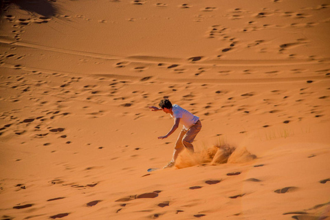 Marrakech: 3-Day Merzouga Desert Tour Camel & Sandboarding Deluxe Camp Tent (Recommended)