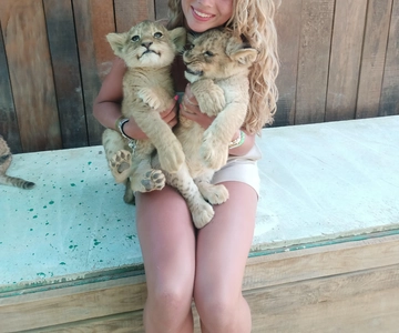 From Alanya: Lion Safari & Green Canyon Splash Feast w/Lunch