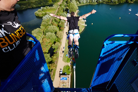 Windsor 300ft Bungee Jump: UK's Biggest Bungee Experience Windsor 300ft Front & Bungee