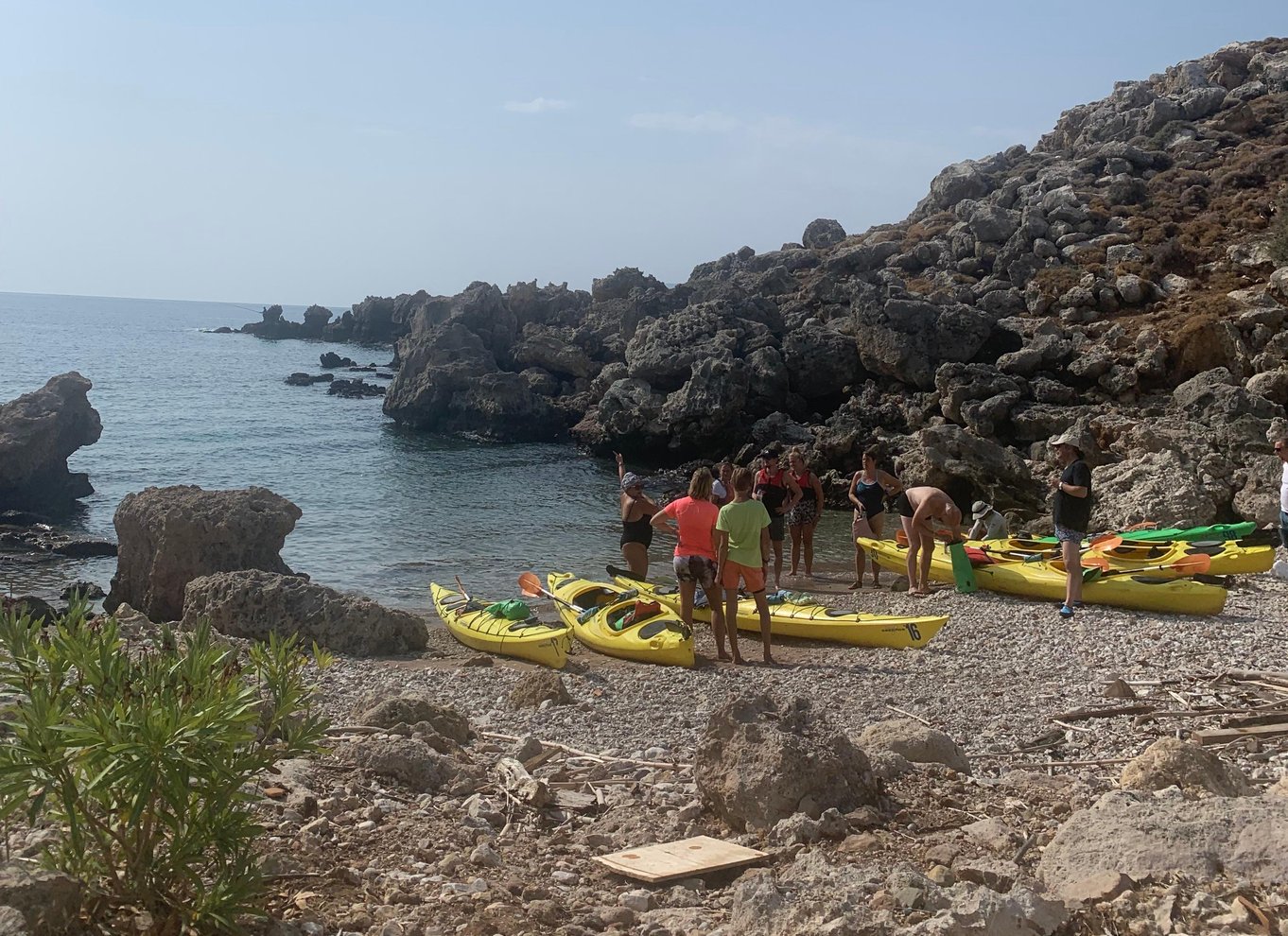 Havkajak på Rhodos "I piraternes fodspor"