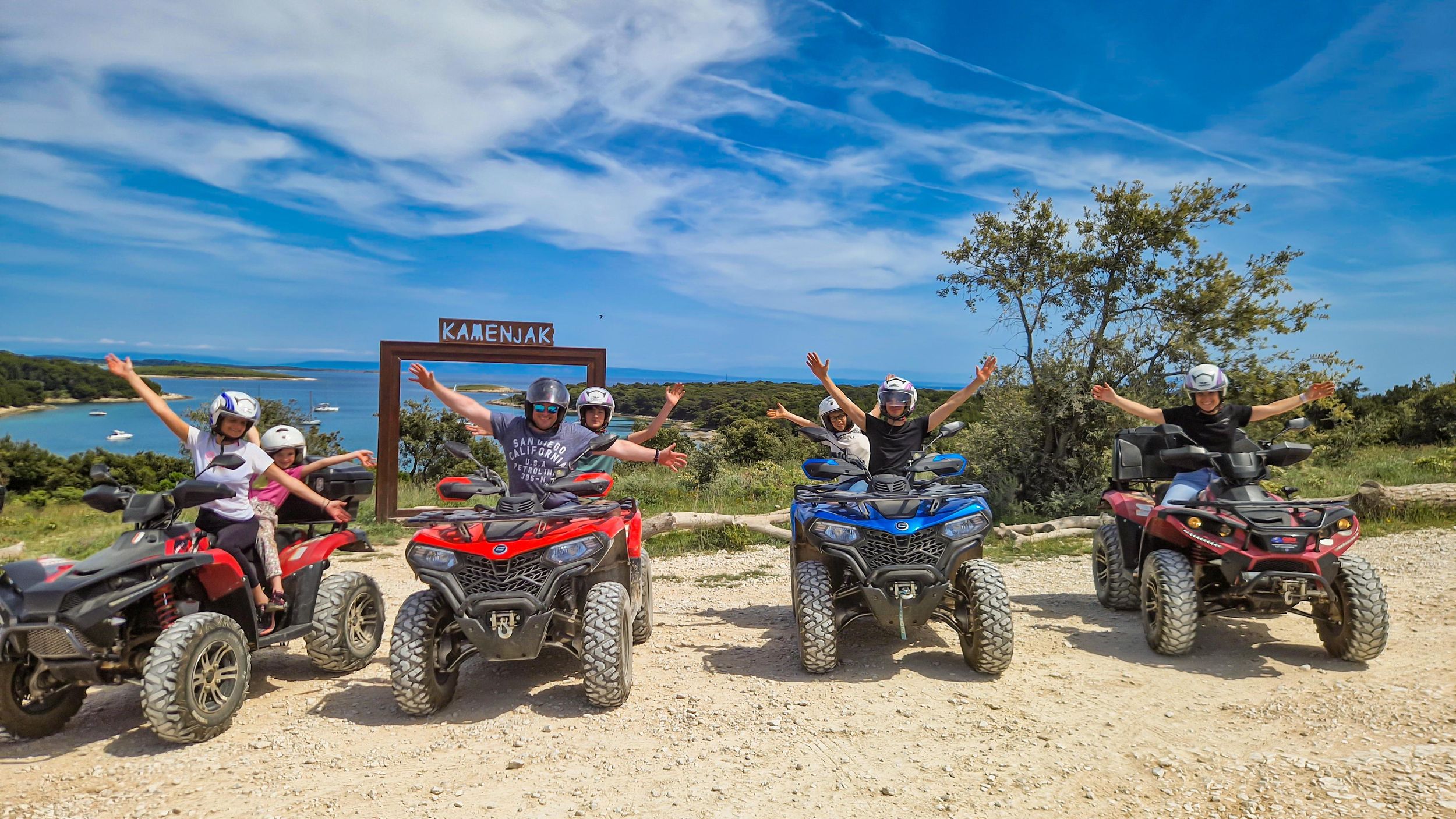 Von Pula und Medulin: Quad-Safari am Kap Kamenjak & Klippensprung