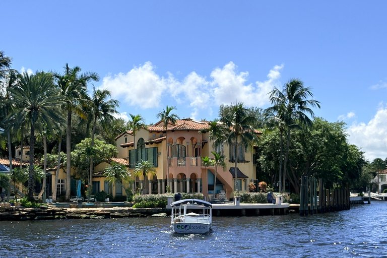 Fort Lauderdale: Small-Group Millionaire's Row Boat Tour Small-Group Scenic Boat Tour: Mansions, Canals & Highlights
