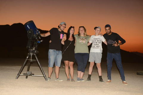 Hurghada: Desert Stargazing, Camel, Dinner & Smart Telescope Hotel pickup and drop-off from Hurghada hotels