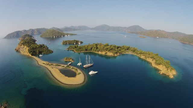 Visit Fethiye 12 Islands Boat Tour with Swimming, Buffet, and Bar in Fethiye