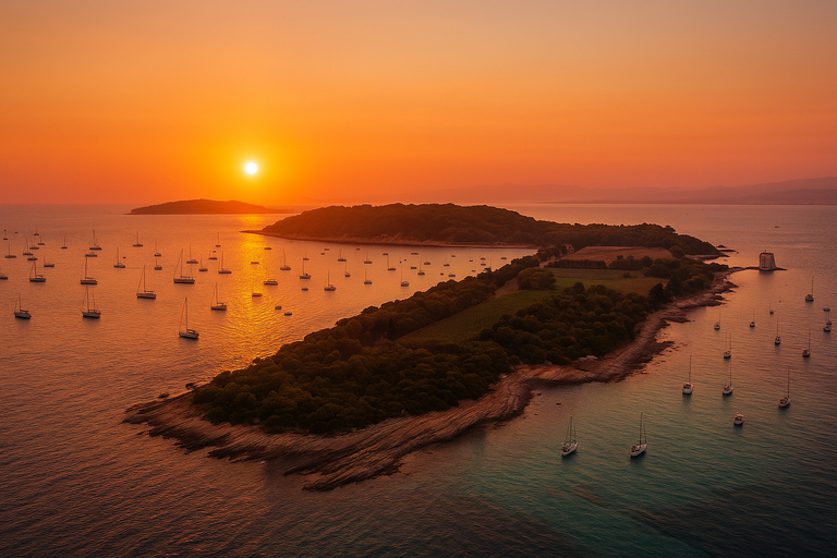 Cannes: excursión en moto acuática al atardecer a las islas de Lérins