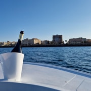 Siracusa: Ortigia & Sea Caves Boat Tour with Sunset Apertif