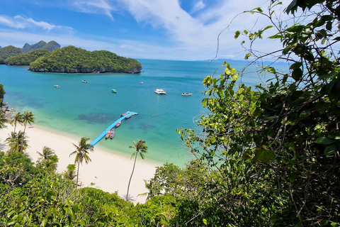 Koh Pha Ngan: Day Tour Ang Thong with Kayak, Snorkel & Lunch Option 1: Hotel Pick up in Koh Pha Ngan