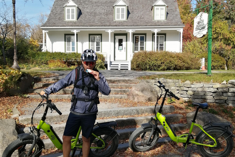 QuebecCity:ebike tours ,parks,public market and microbrewry