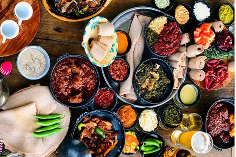 Addis walking food culinary tours highlight of best dish Addis walking and food Tasting tour