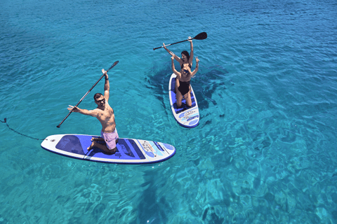 Souda: Premium Catamaran Cruise to Marathi Bay with Lunch w/Transfer from Agia Marina - Kolimvari